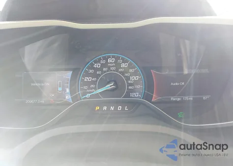 2016 Ford C-Max Hybrid Sel из США, поврежденный, VIN 1FADP5BU7GL100394